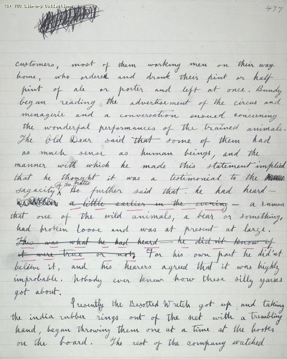 The Ragged Trousered Philanthropists - Manuscript, Page 477