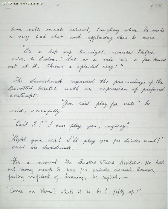 The Ragged Trousered Philanthropists - Manuscript, Page 478