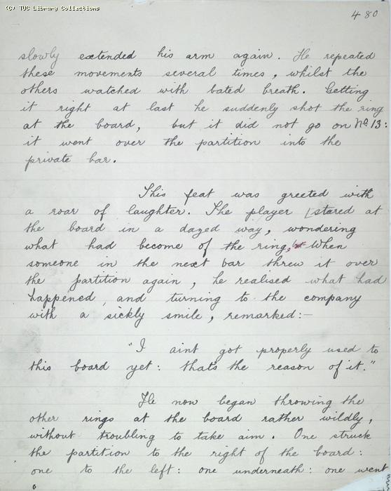 The Ragged Trousered Philanthropists - Manuscript, Page 480