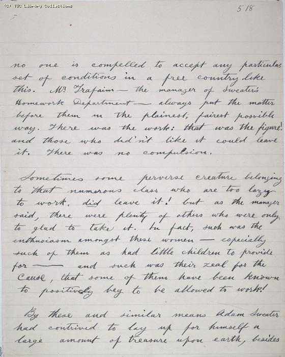 The Ragged Trousered Philanthropists - Manuscript, Page 518
