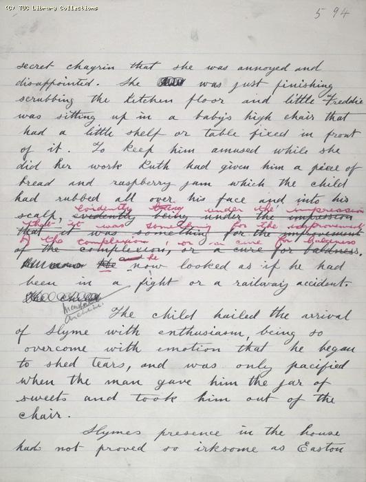 The Ragged Trousered Philanthropists - Manuscript, Page 594