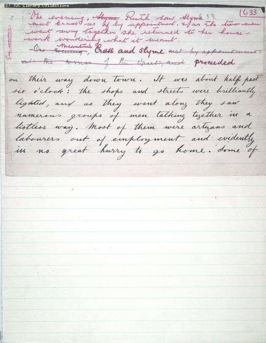 The Ragged Trousered Philanthropists - Manuscript, Page 633
