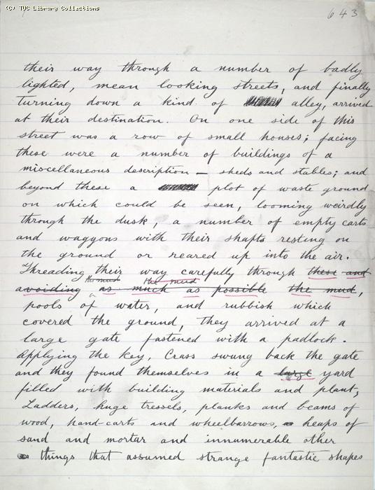 The Ragged Trousered Philanthropists - Manuscript, Page 643