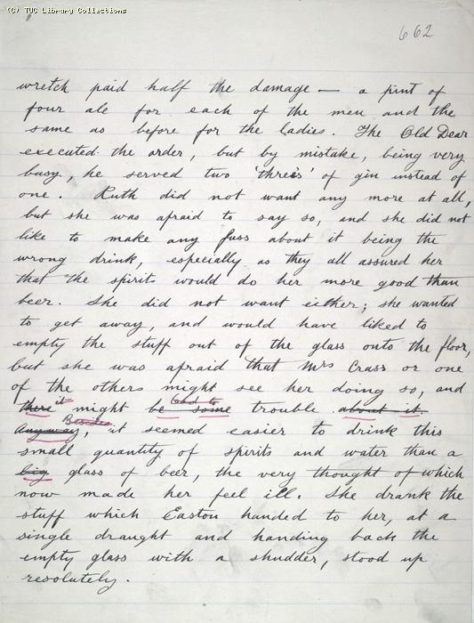 The Ragged Trousered Philanthropists - Manuscript, Page 662