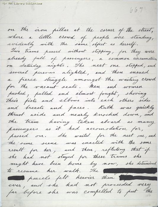 The Ragged Trousered Philanthropists - Manuscript, Page 667