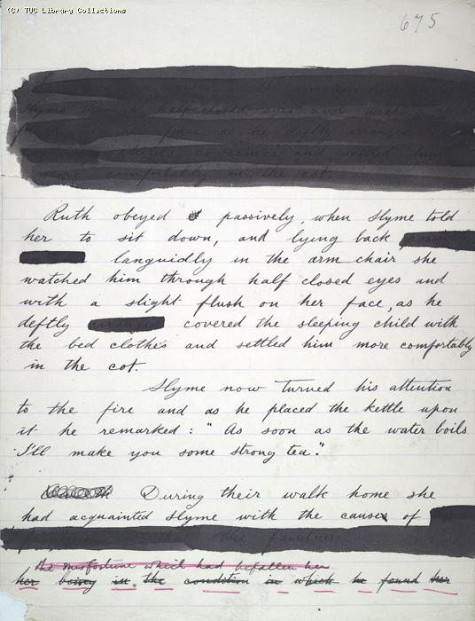 The Ragged Trousered Philanthropists - Manuscript, Page 675