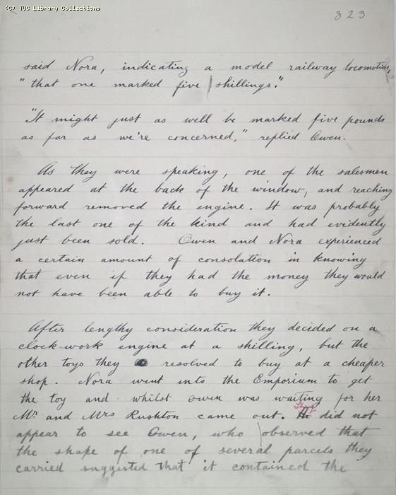 The Ragged Trousered Philanthropists - Manuscript, Page 823