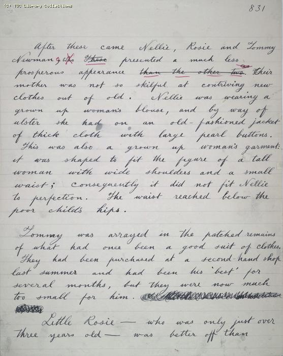 The Ragged Trousered Philanthropists - Manuscript, Page 831