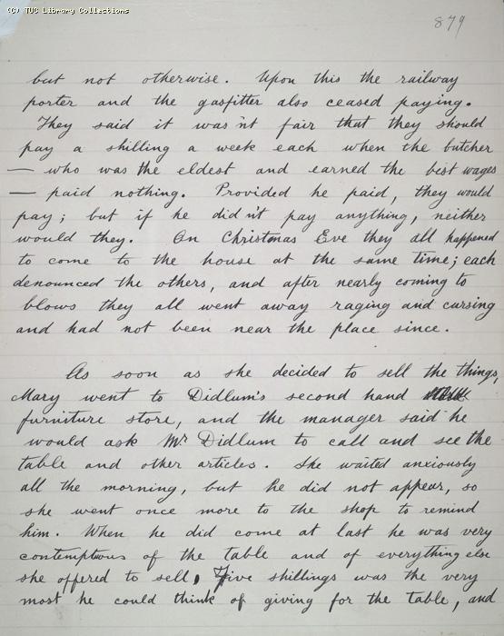 The Ragged Trousered Philanthropists - Manuscript, Page 879