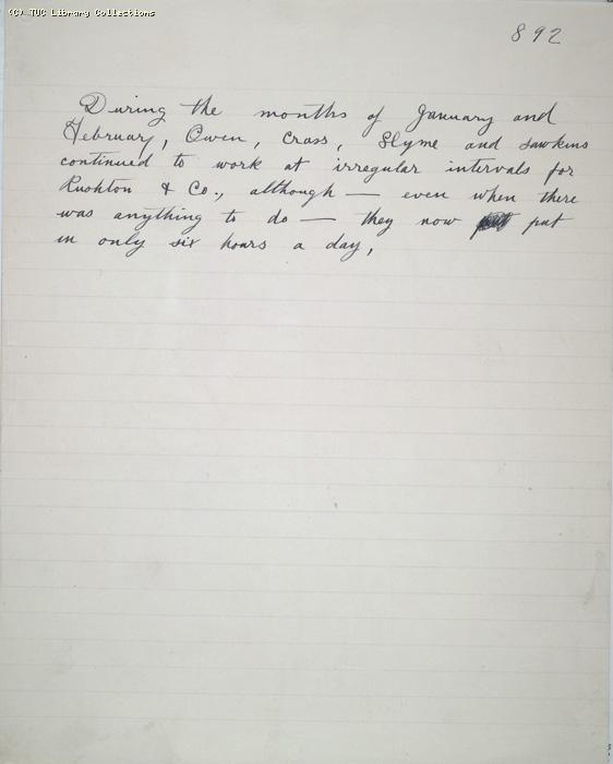 The Ragged Trousered Philanthropists - Manuscript, Page 892