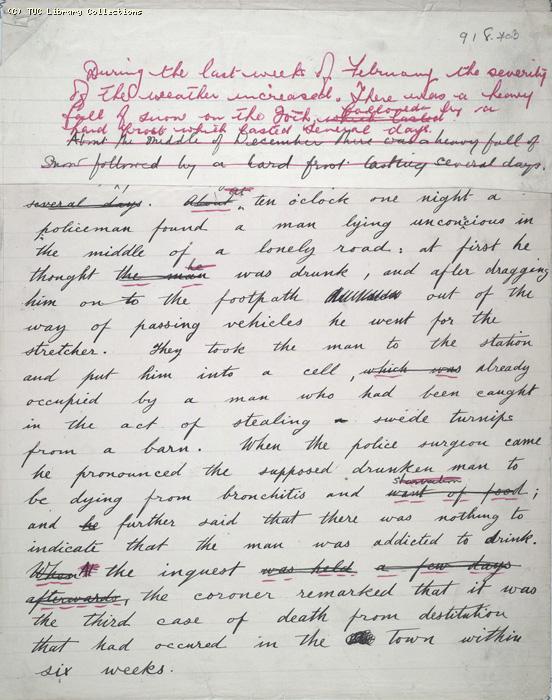 The Ragged Trousered Philanthropists - Manuscript, Page 918