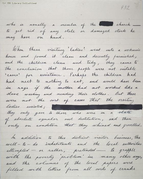 The Ragged Trousered Philanthropists - Manuscript, Page 932