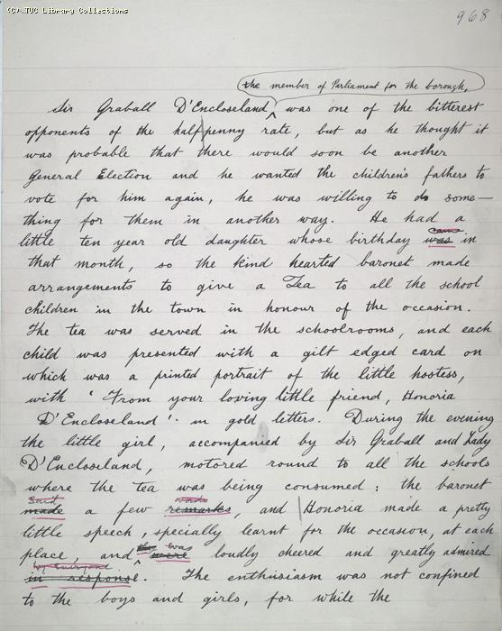 The Ragged Trousered Philanthropists - Manuscript, Page 968