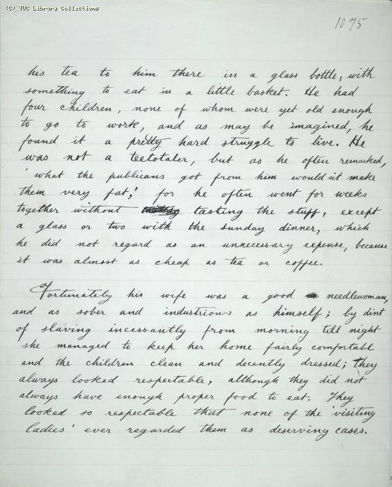 The Ragged Trousered Philanthropists - Manuscript, Page 1075