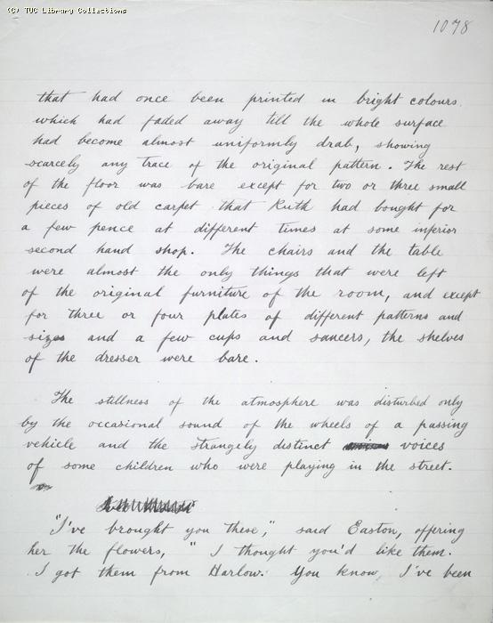 The Ragged Trousered Philanthropists - Manuscript, Page 1078