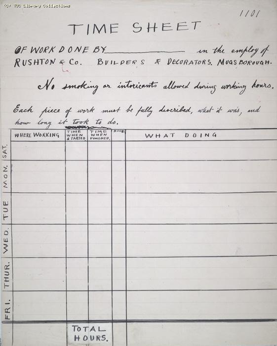 The Ragged Trousered Philanthropists - Manuscript, Page 1101