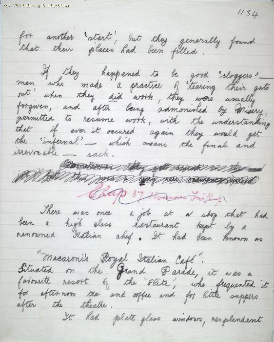 The Ragged Trousered Philanthropists - Manuscript, Page 1134