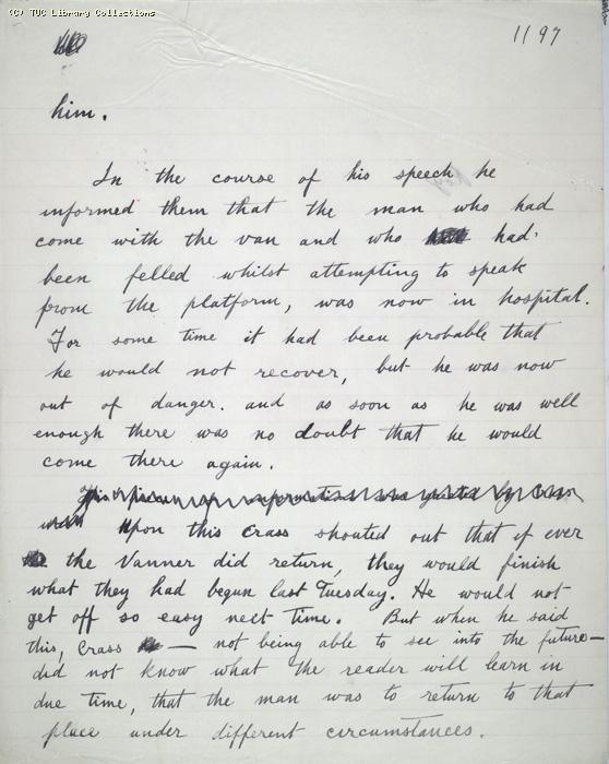 The Ragged Trousered Philanthropists - Manuscript, Page 1197