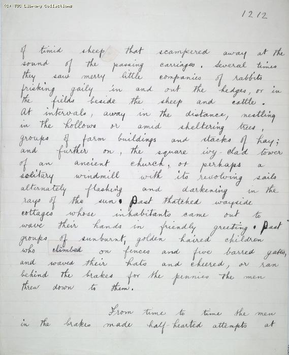 The Ragged Trousered Philanthropists - Manuscript, Page 1212