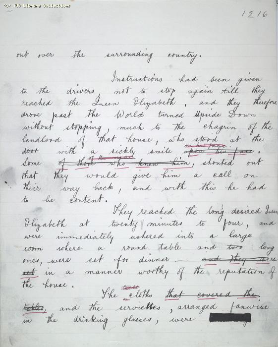 The Ragged Trousered Philanthropists - Manuscript, Page 1216