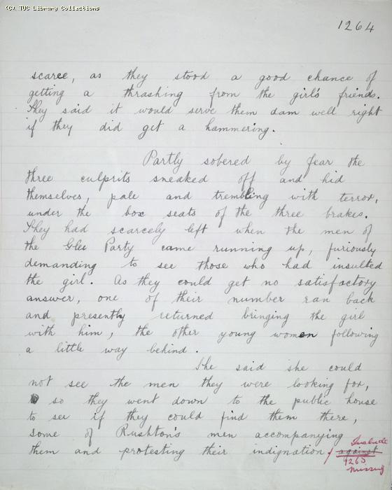 The Ragged Trousered Philanthropists - Manuscript, Page 1264