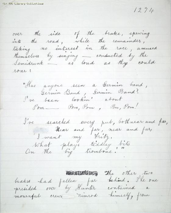 The Ragged Trousered Philanthropists - Manuscript, Page 1274