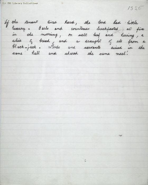 The Ragged Trousered Philanthropists - Manuscript, Page 1325