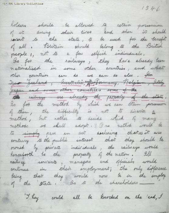 The Ragged Trousered Philanthropists - Manuscript, Page 1346