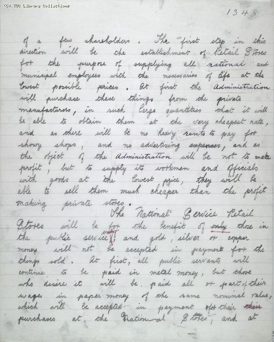 The Ragged Trousered Philanthropists - Manuscript, Page 1348