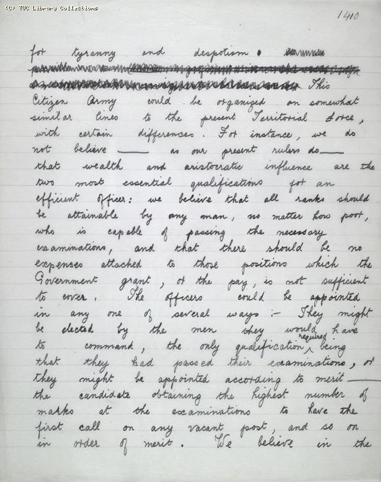 The Ragged Trousered Philanthropists - Manuscript, Page 1410