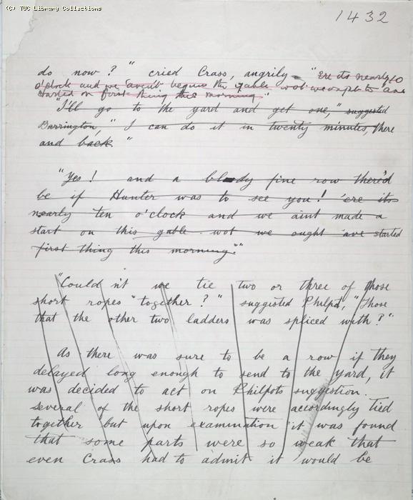 The Ragged Trousered Philanthropists - Manuscript, Page 1432b