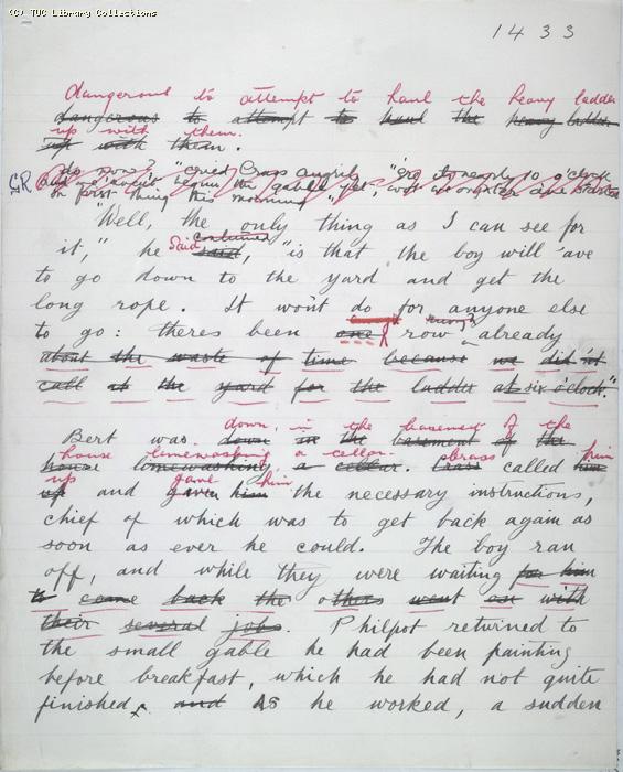 The Ragged Trousered Philanthropists - Manuscript, Page 1433