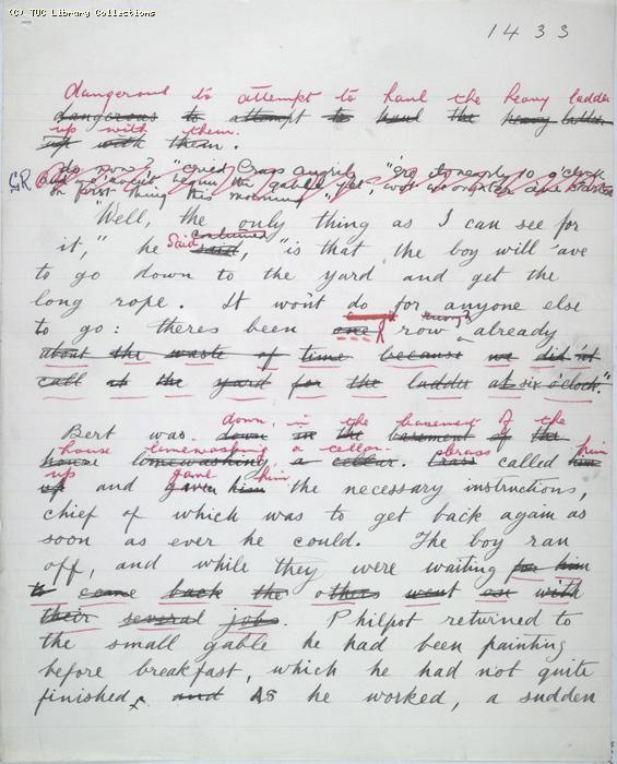 The Ragged Trousered Philanthropists - Manuscript, Page 1433