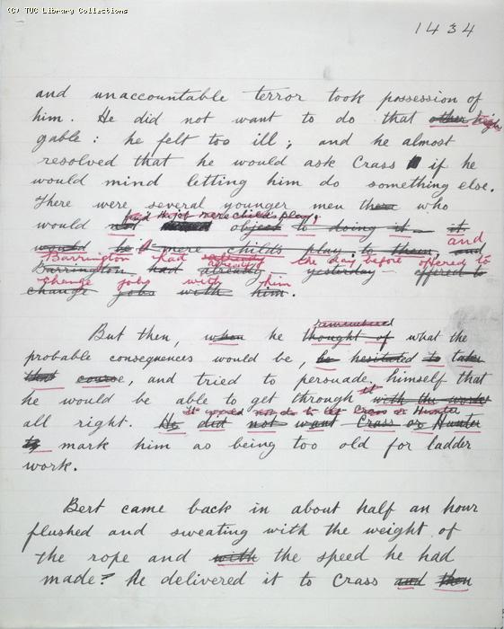 The Ragged Trousered Philanthropists - Manuscript, Page 1434