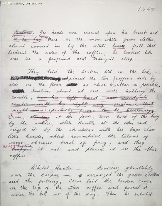 The Ragged Trousered Philanthropists - Manuscript, Page 1467