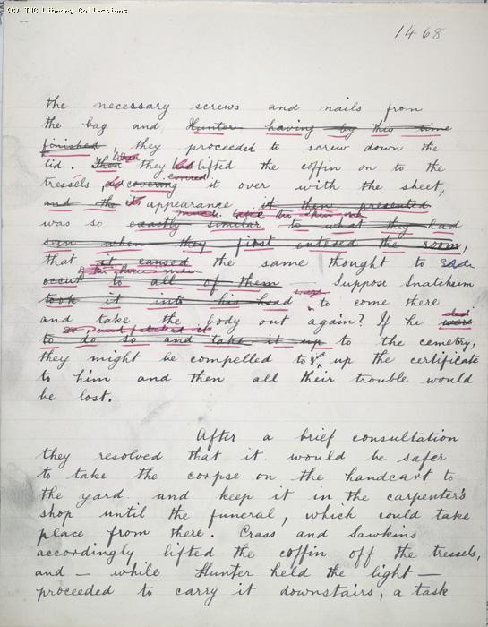 The Ragged Trousered Philanthropists - Manuscript, Page 1468