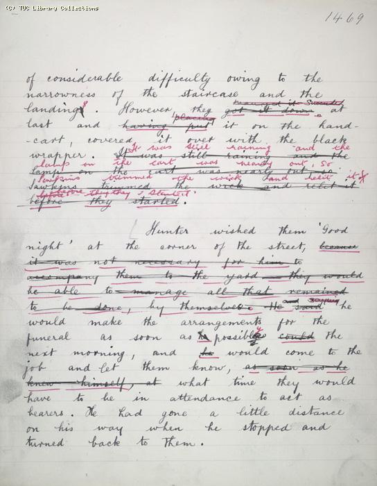 The Ragged Trousered Philanthropists - Manuscript, Page 1469