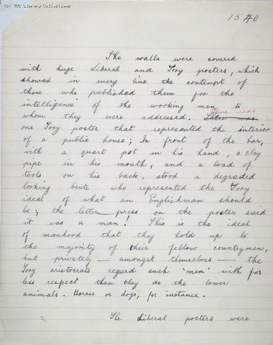 The Ragged Trousered Philanthropists - Manuscript, Page 1540