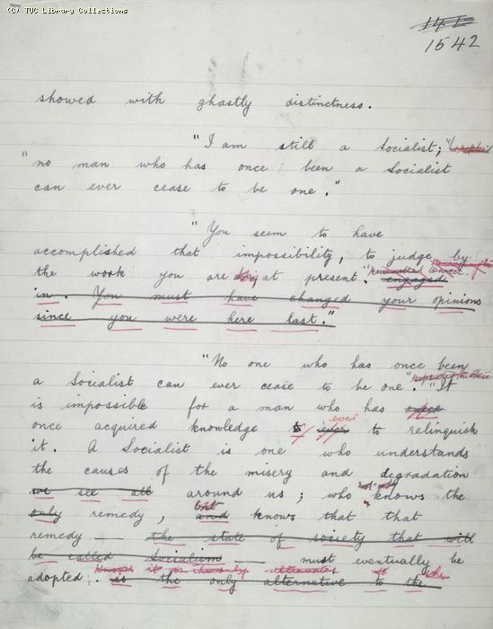 The Ragged Trousered Philanthropists - Manuscript, Page 1542