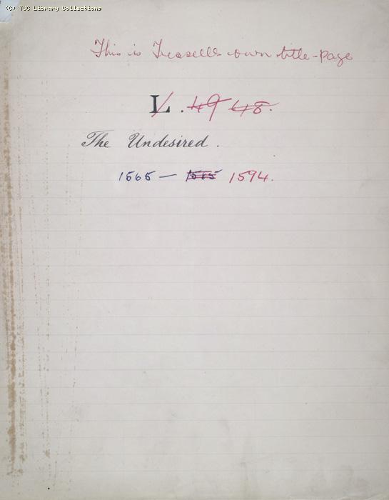 Chapter Page, not numbered