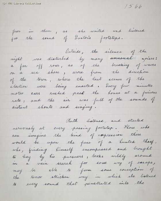 The Ragged Trousered Philanthropists - Manuscript, Page 1566