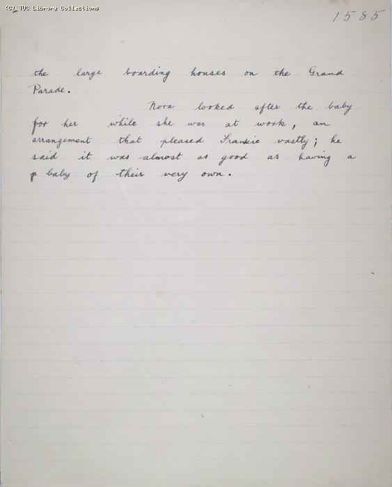 The Ragged Trousered Philanthropists - Manuscript, Page 1585