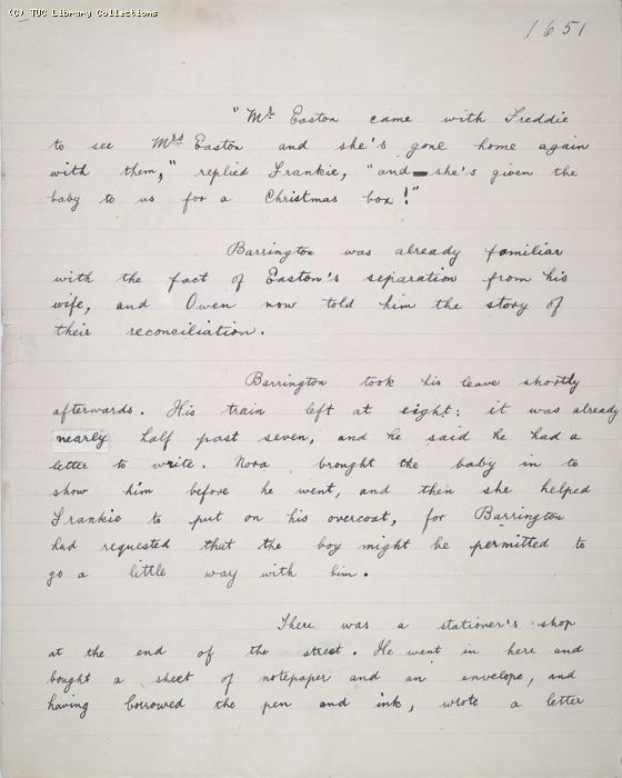 The Ragged Trousered Philanthropists - Manuscript, Page 1651