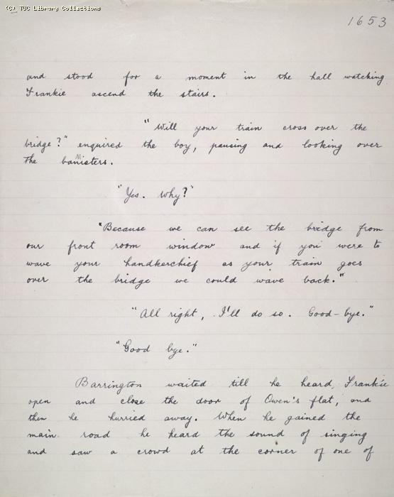 The Ragged Trousered Philanthropists - Manuscript, Page 1653