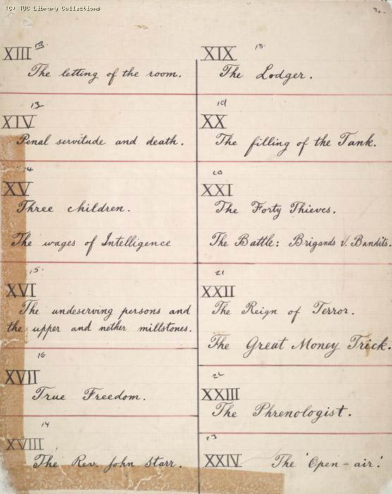 The Ragged Trousered Philanthropists - Contents, Page 2