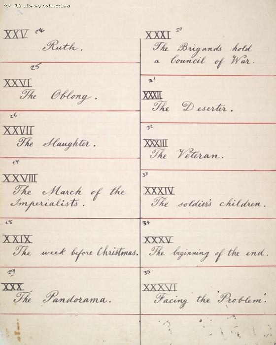 The Ragged Trousered Philanthropists - Contents, Page 3