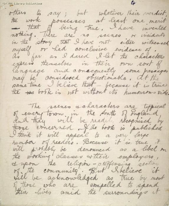 The Ragged Trousered Philanthropists - Preface, Page 4