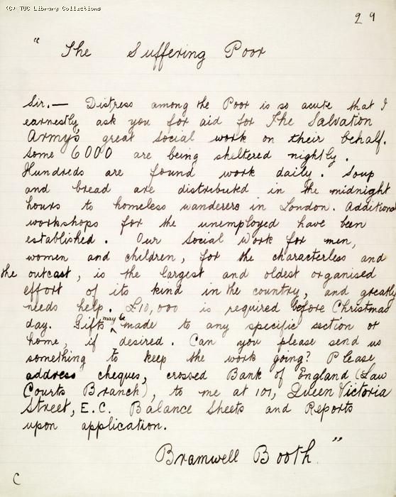 The Ragged Trousered Philanthropists - Manuscript, Page 29