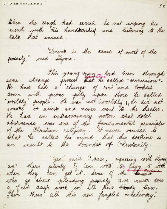 The Ragged Trousered Philanthropists - Manuscript, Page 32