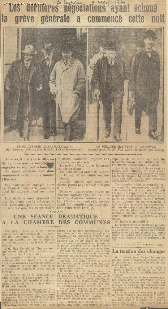 L' Humanite, 16 May 1926